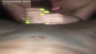 13 inch purple-headed yogurt slinger getting sucked good by white girl