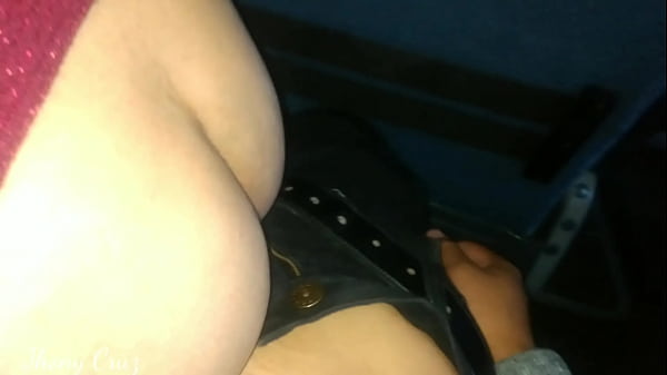 Public transport lady agreed to suck cock and fuck without a condom